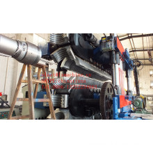 Single Layer / Double Layer PE Plastic Corrugated Pipe Production Line Vasa